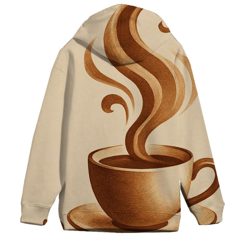 Aroma Spiral pullover hoodies