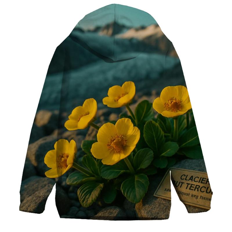 Glacier Forefield Buttercup Survey custom hoodies
