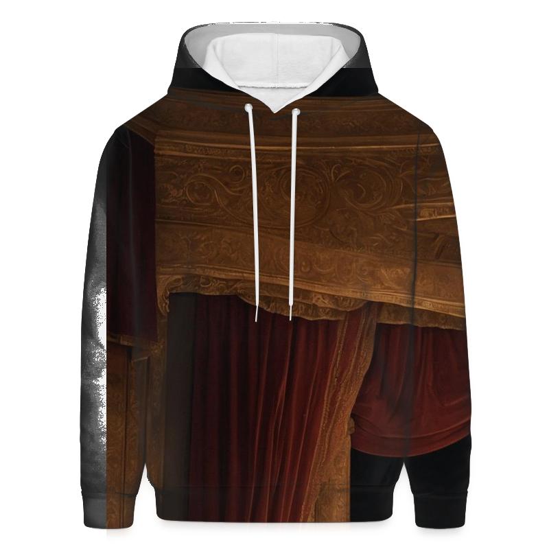 Polly Holliday Rehearsing On Historic Theater Stage premium hoodies