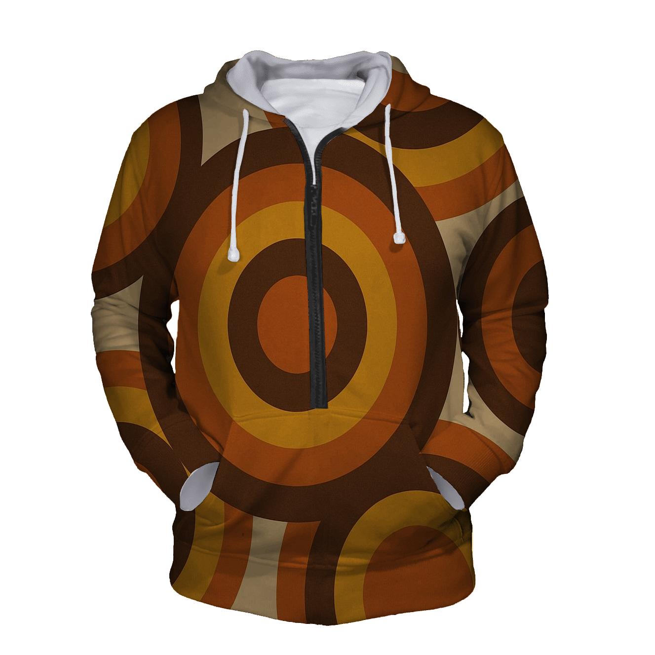 Sunshine Groove Circles hoodie designs