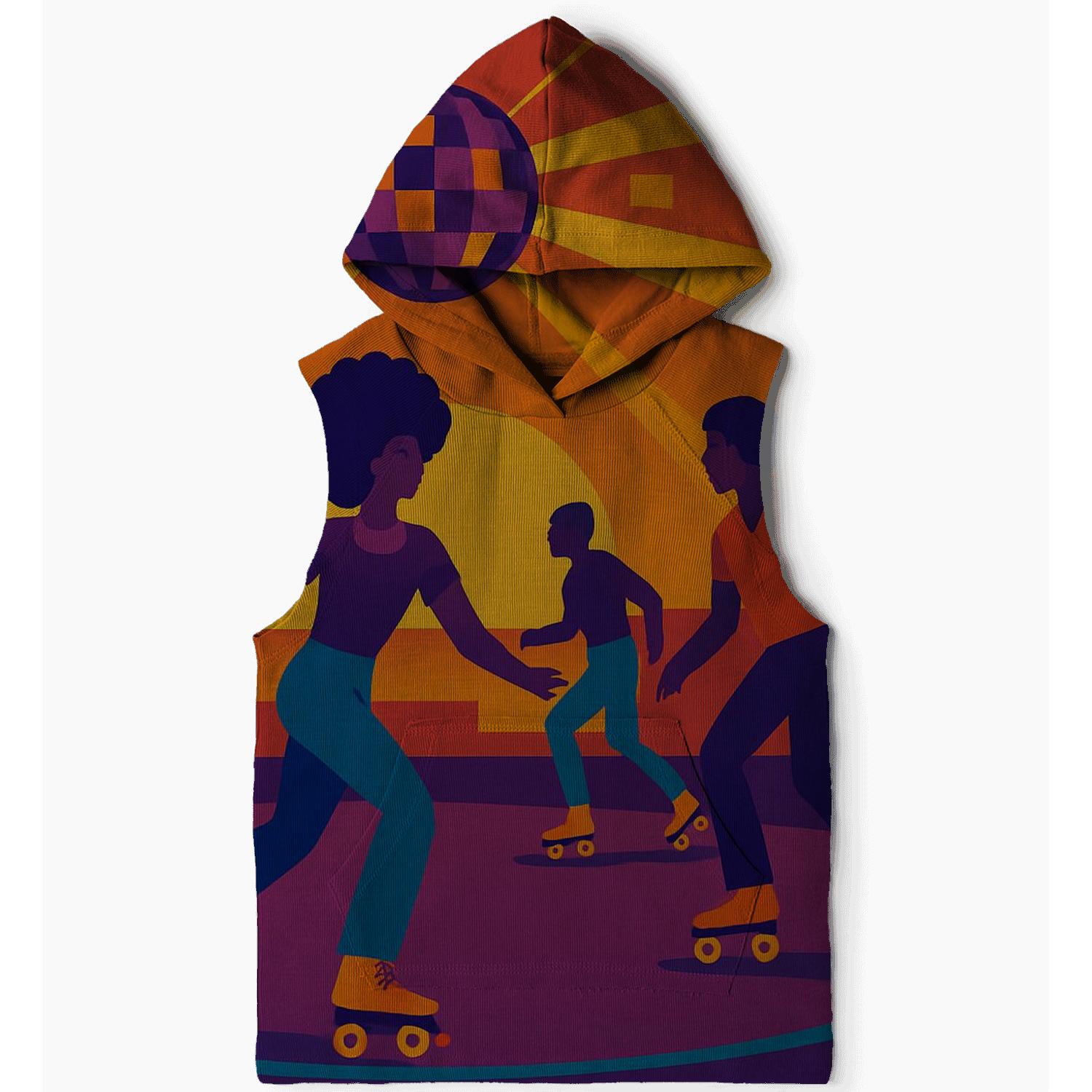 Sunset Roller Disco hoodie trends