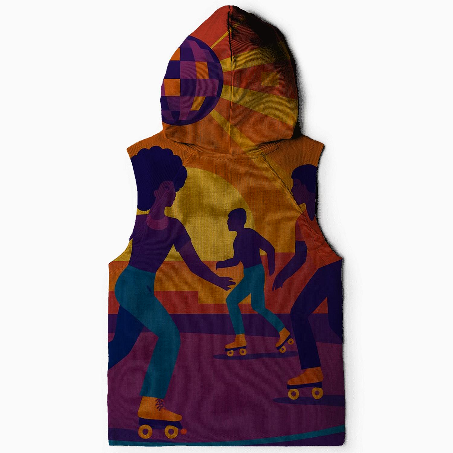 Sunset Roller Disco hoodie trends
