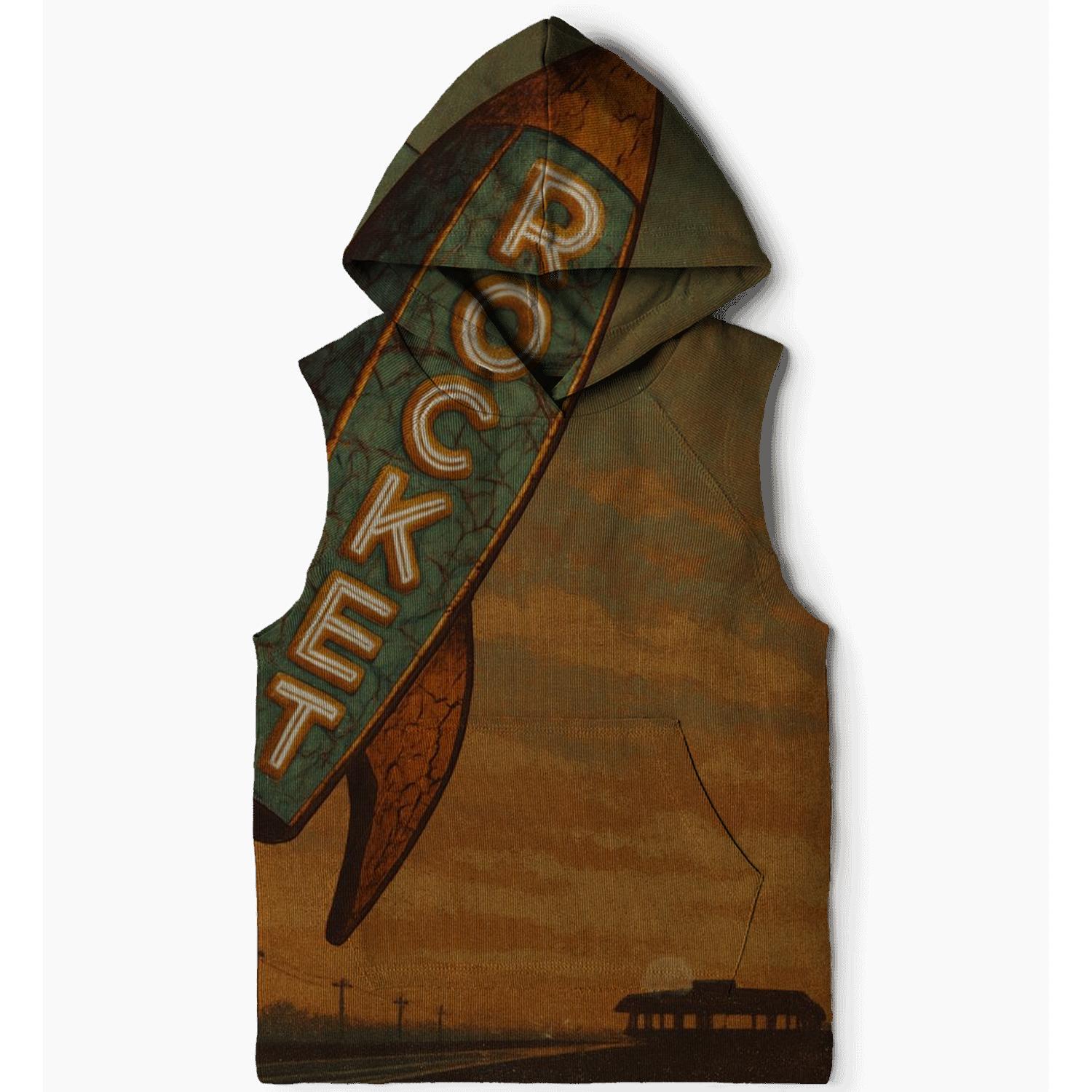 Sunset Rocket Roadside Sign hoodies fashion