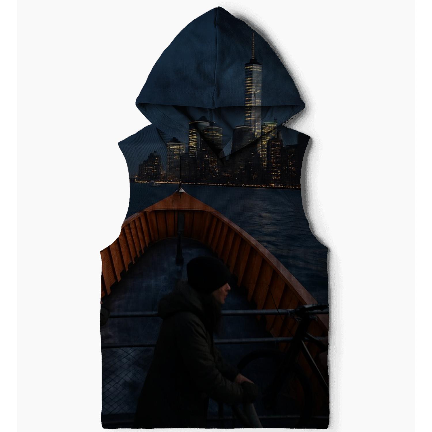 Twilight Ferry Approach To Manhattan designer hoodies