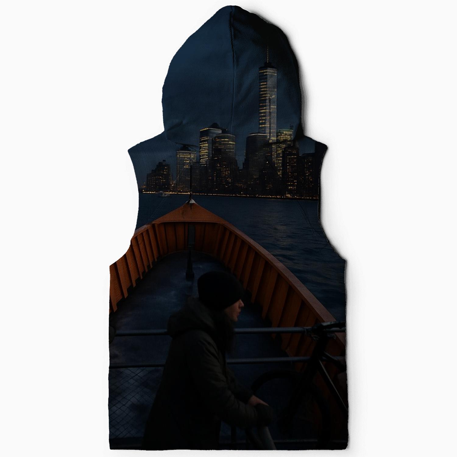 Twilight Ferry Approach To Manhattan designer hoodies