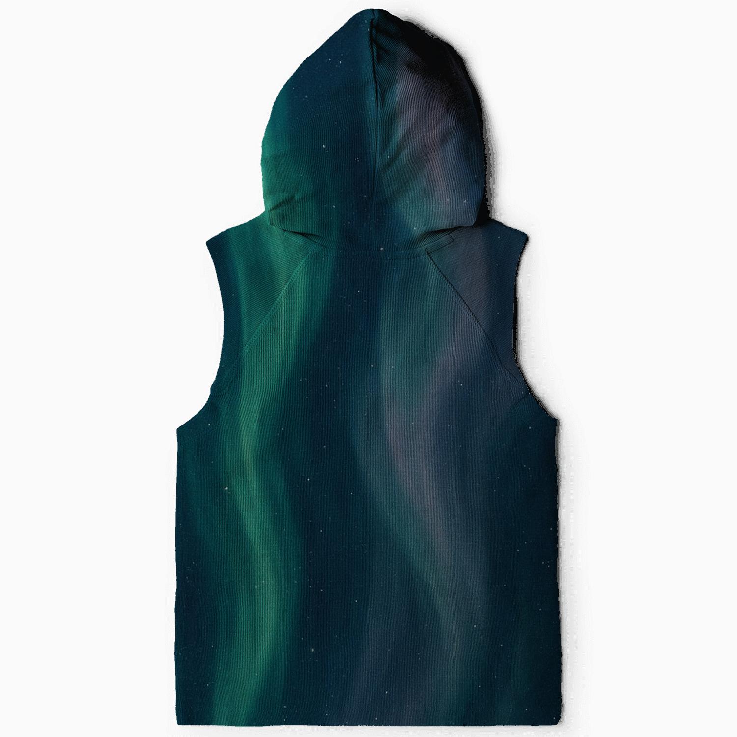 Cosmic Aurora Veils designer hoodies