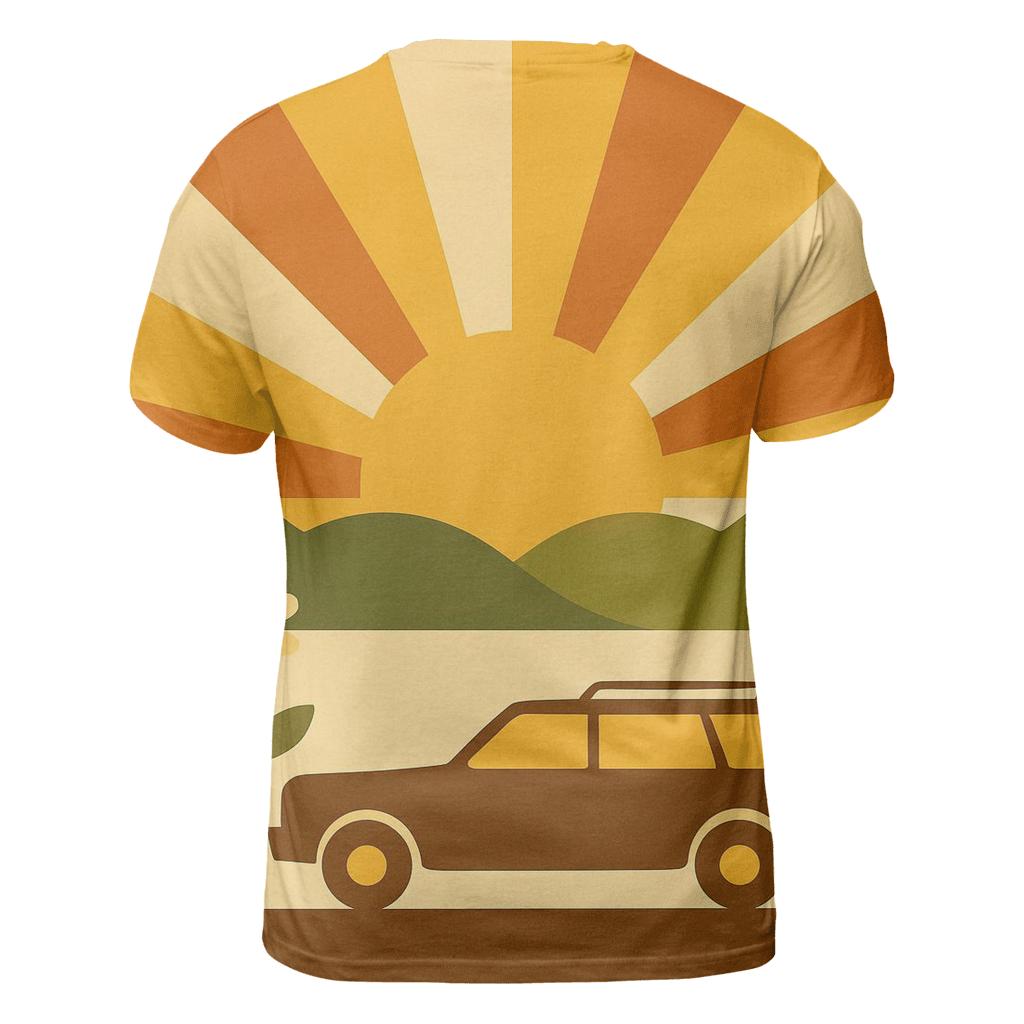 Mustard Groove Panorama personalized full print shirts