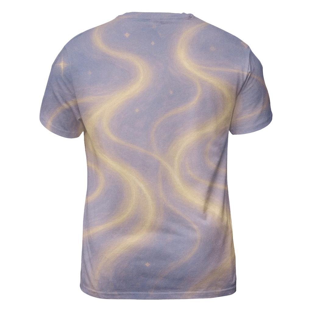 Luminous Pathways statement graphic shirts