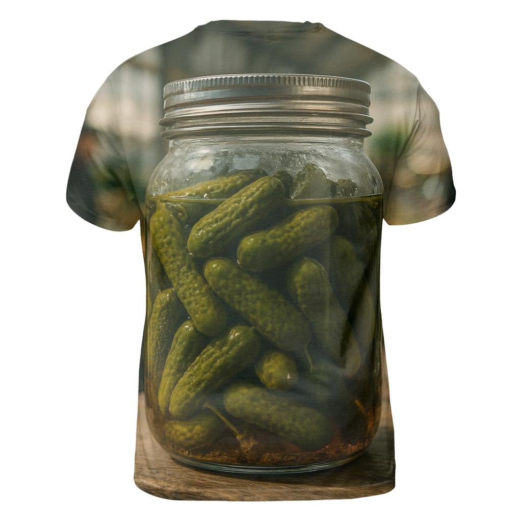 Market Conservatory Cornichon Study creative print fashion shirts