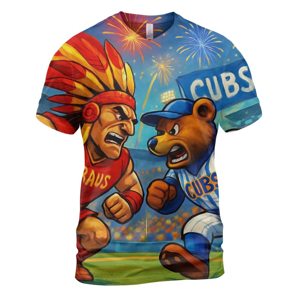 Clash Of Titans trendy printed shirt styles