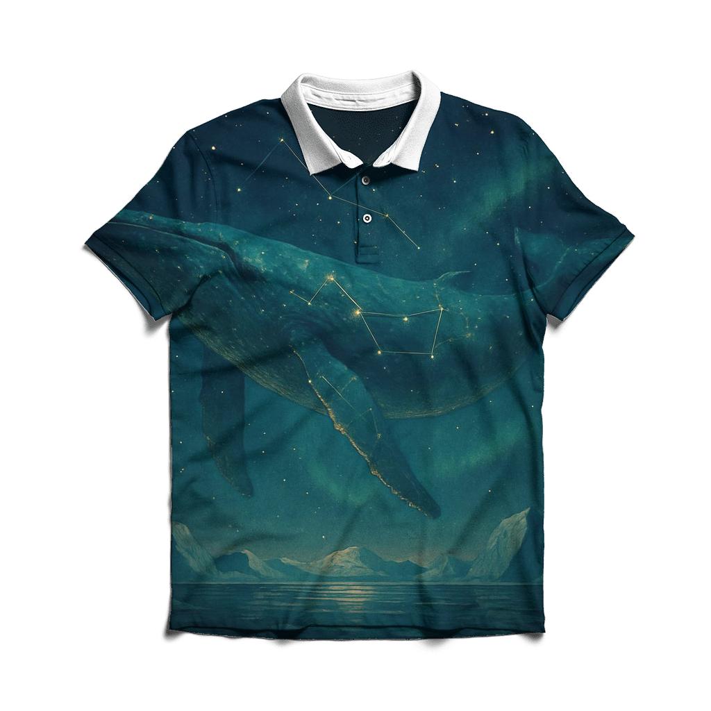 Aurora Atlas Whale designer slim fit polos