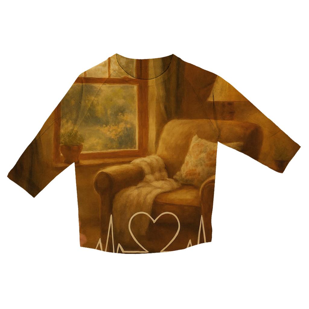 The Heartbeat Of Home: A Mothers Love As Sanctuary fashion 3/4 sleeve shirts
