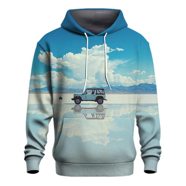 Uyuni Salt Flats - Bolivia printed hoodies