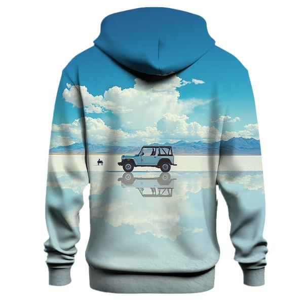 Uyuni Salt Flats - Bolivia printed hoodies