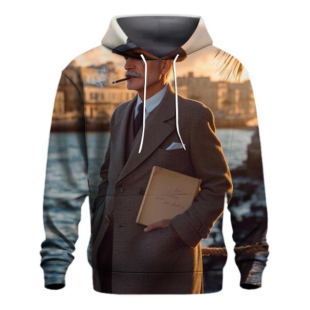 Graham Greene On The Havana Wharf zip-up hoodies