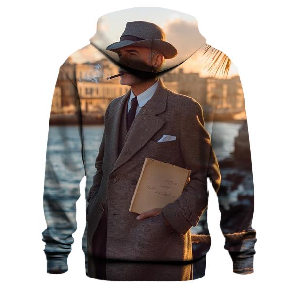 Graham Greene On The Havana Wharf zip-up hoodies