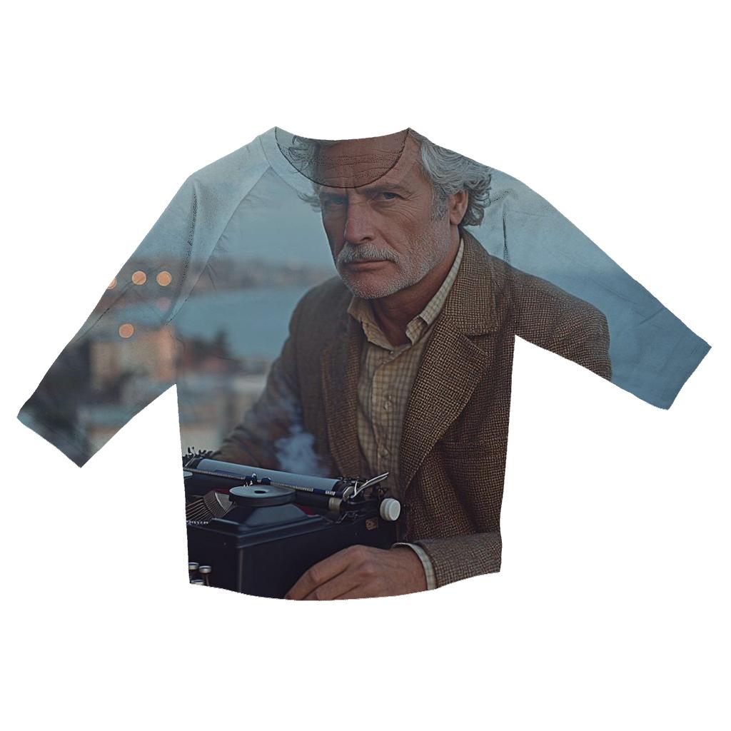 Graham Greene On A Havana Rooftop At Dusk trendy 3/4 sleeve tops