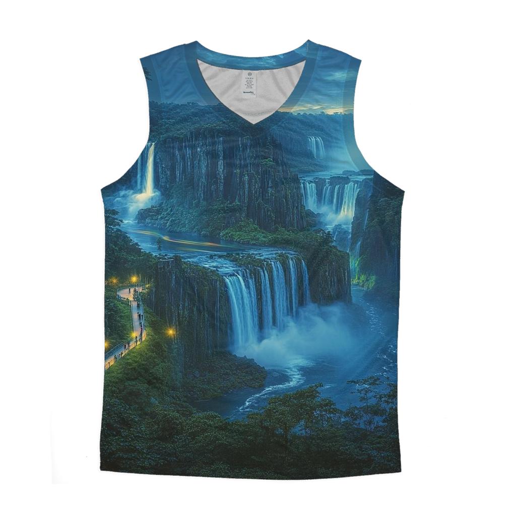 Iguazu Falls - Puerto Iguazu graphic print tank tops