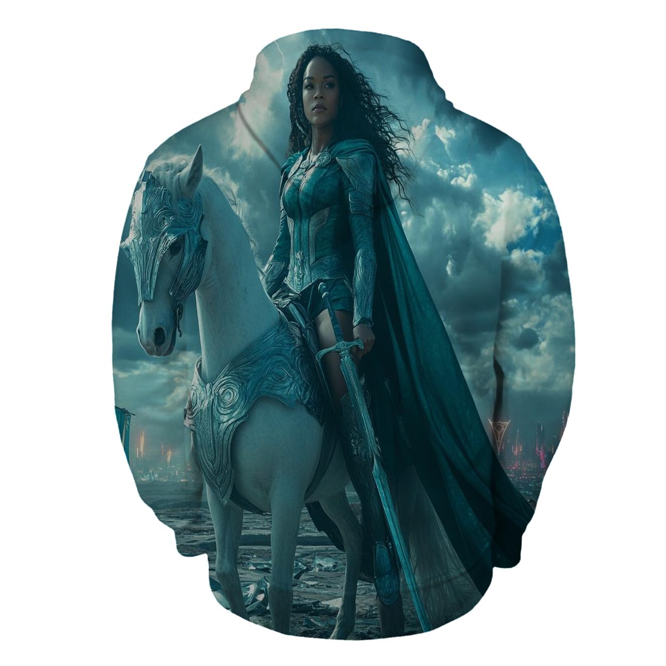 Tessa Thompson: Valkyrie Requiem Of The Stormforged premium hoodies