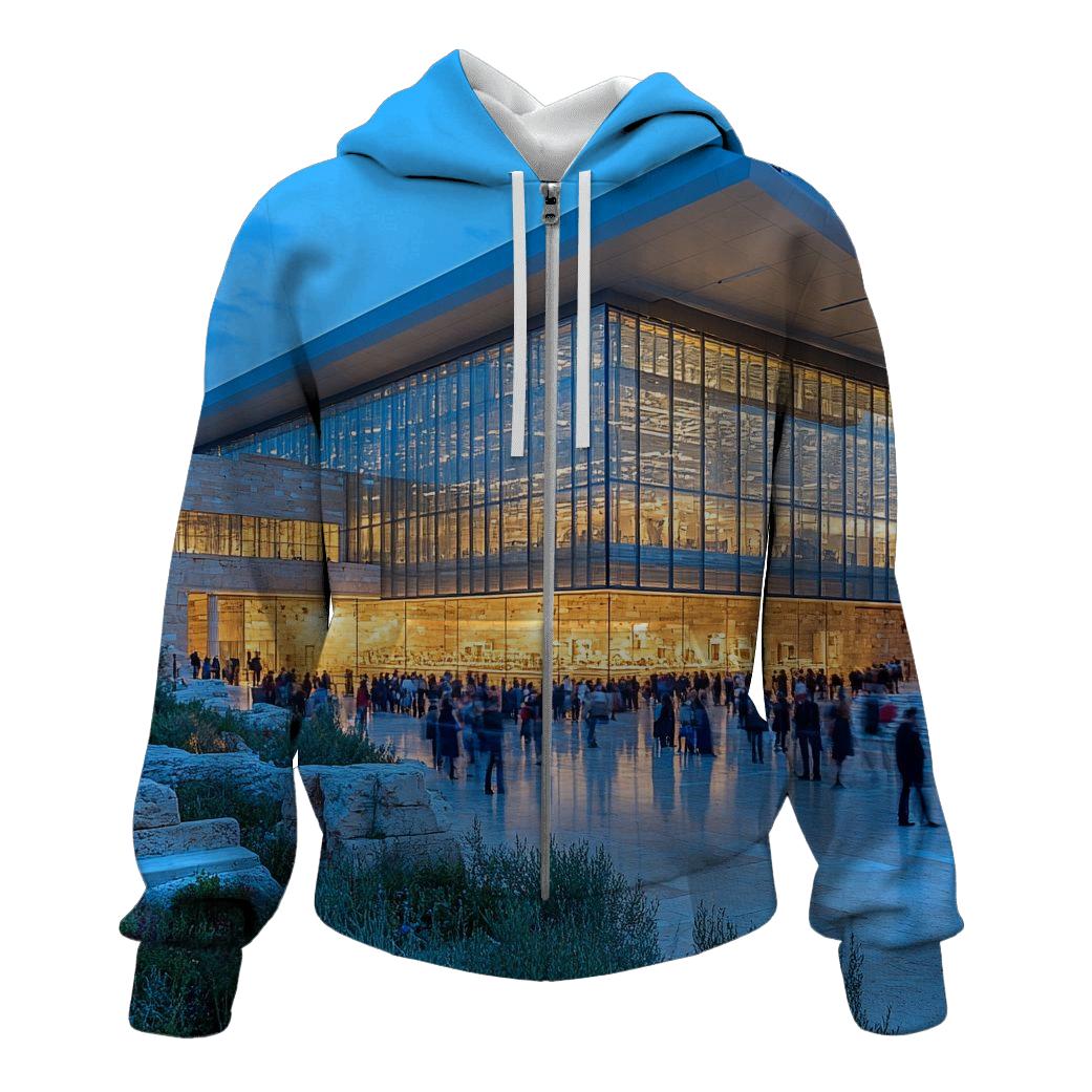 Acropolis Museum - Athens printed hoodies