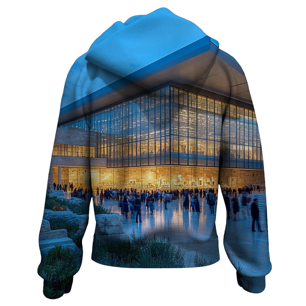 Acropolis Museum - Athens printed hoodies
