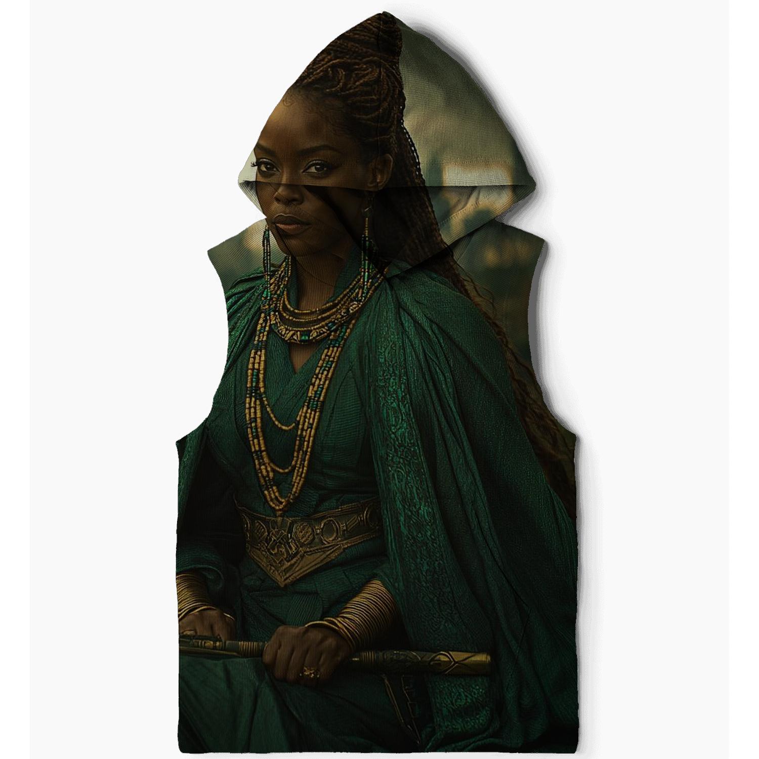 Lupita Nyongo: Emerald Emissary Of Wakandan Resolve graphic hoodies