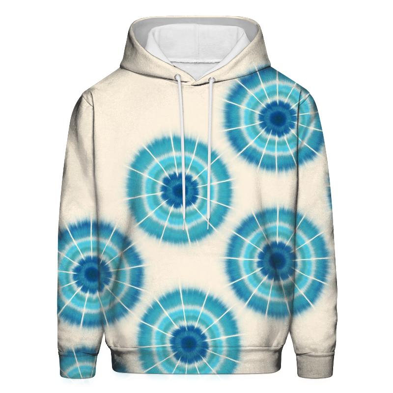 Diagonal Kumou Cluster embroidered hoodies