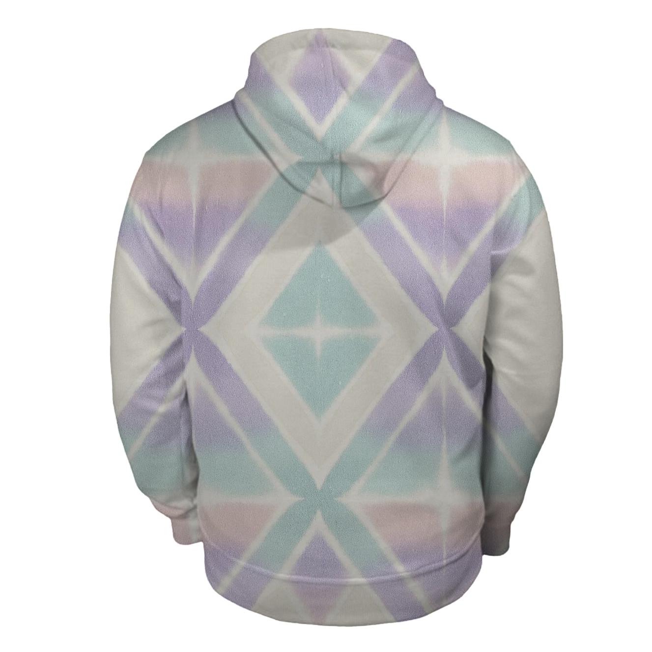 Mystic Itajime Diamond printed hoodies