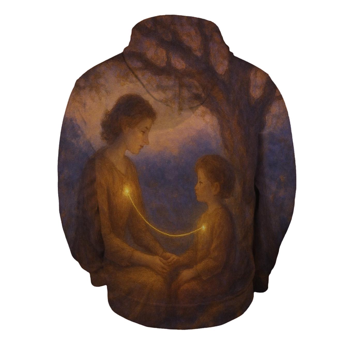 The Everlasting Thread Between Two Hearts hoodies fashion