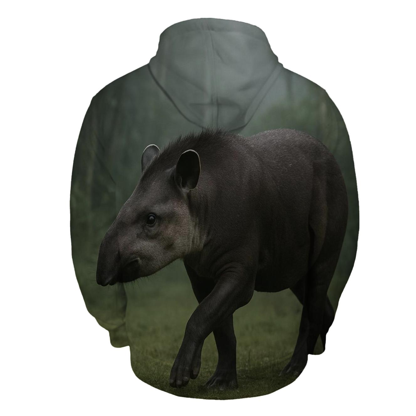 Silent Glide Lowland Tapir hoodie styles