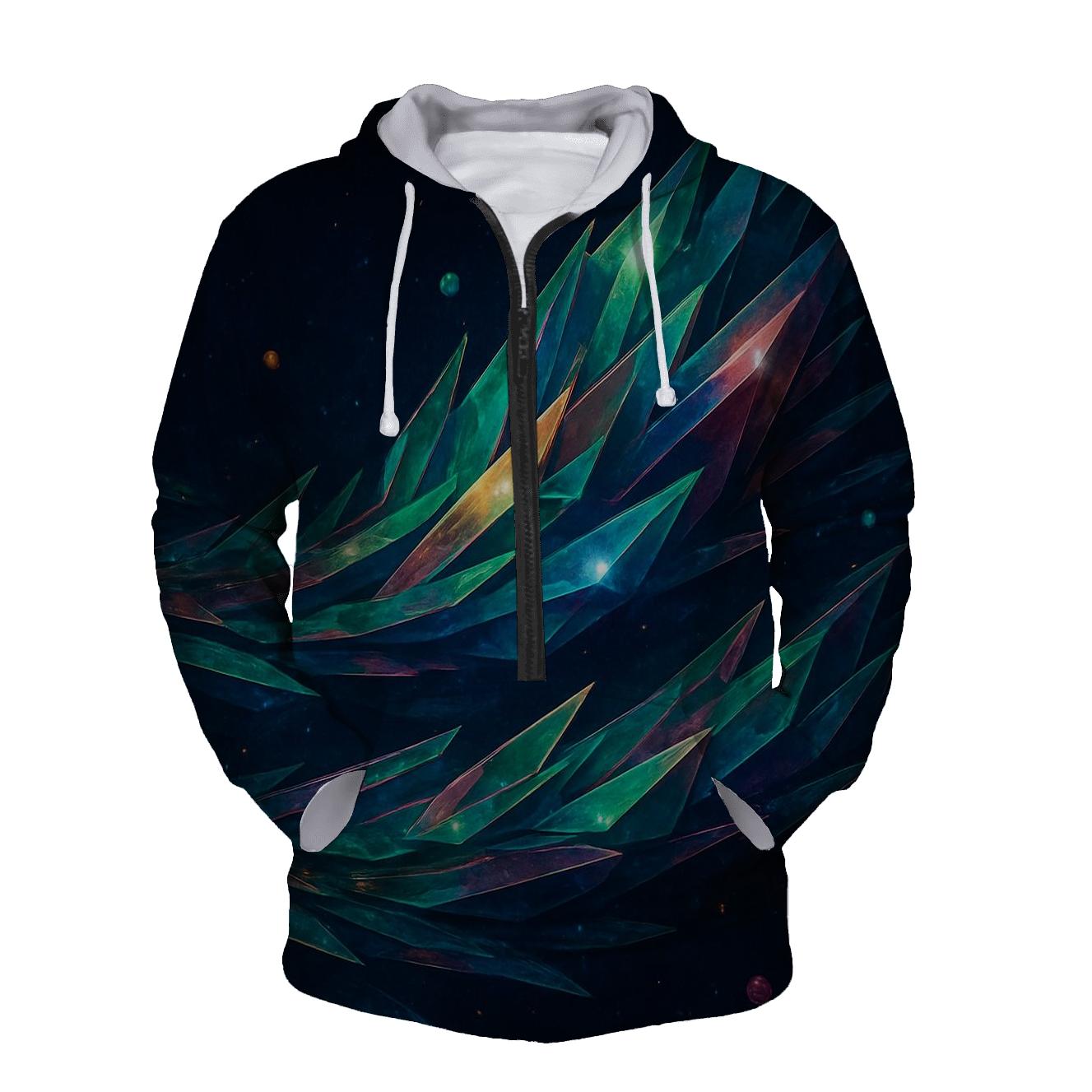 Celestial Prism Waves designer hoodies