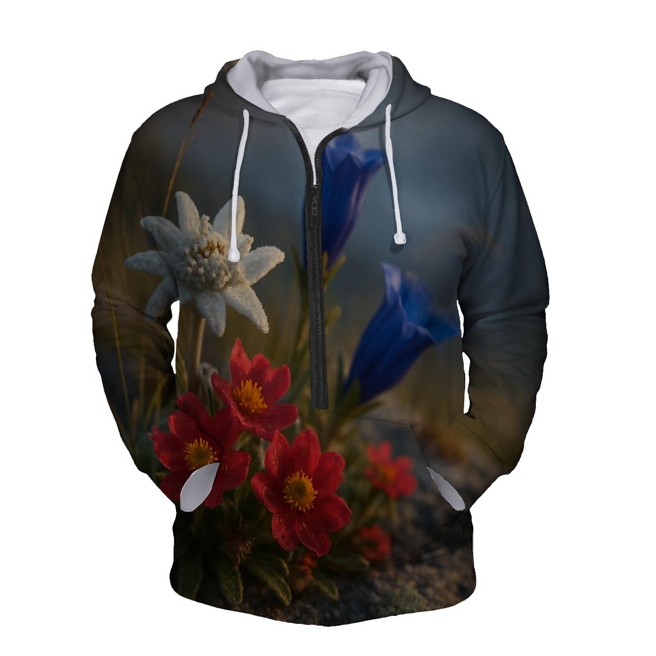 Alpine Meadow Bouquet Study hoodies fashion