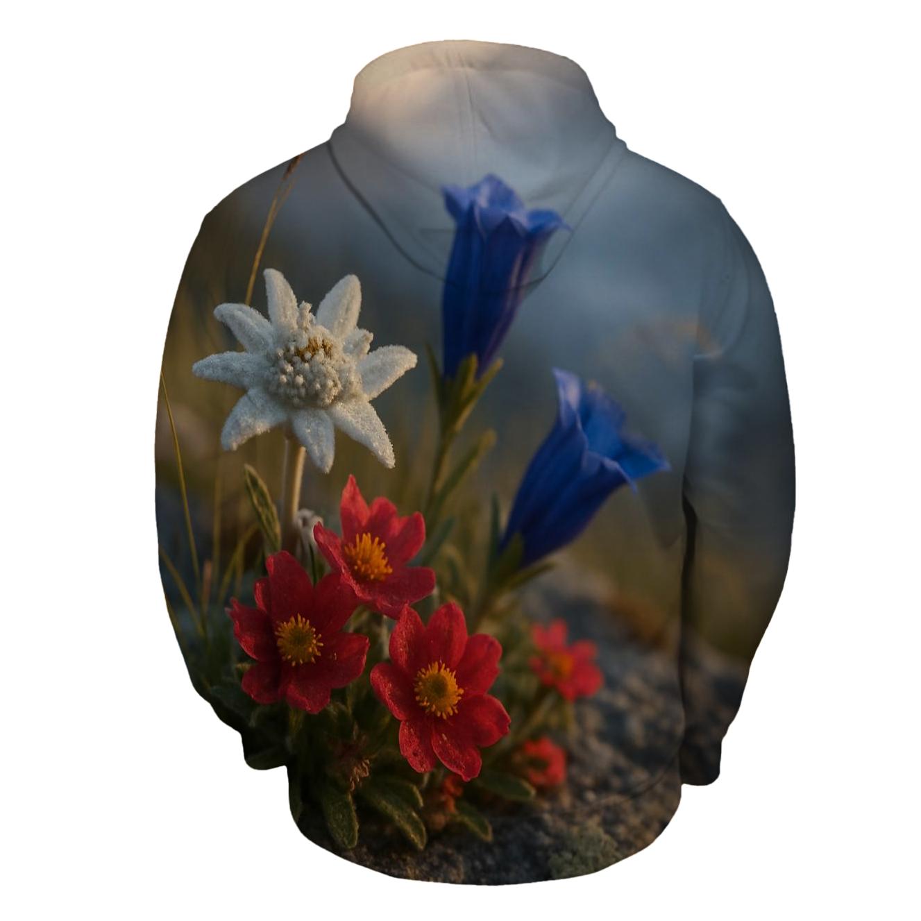 Alpine Meadow Bouquet Study hoodies fashion