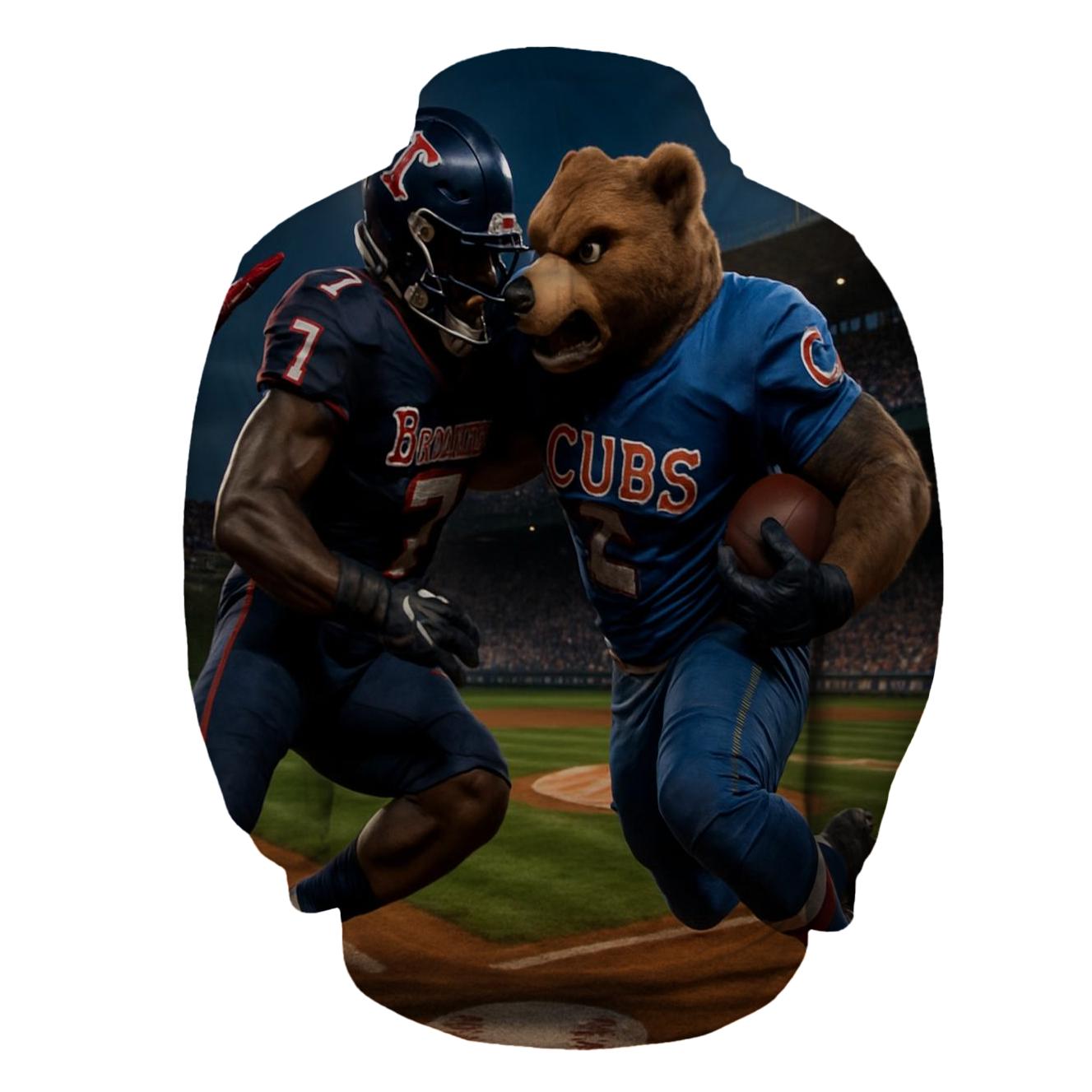 Diamond Gridiron Clash At Wrigley Field custom hoodies