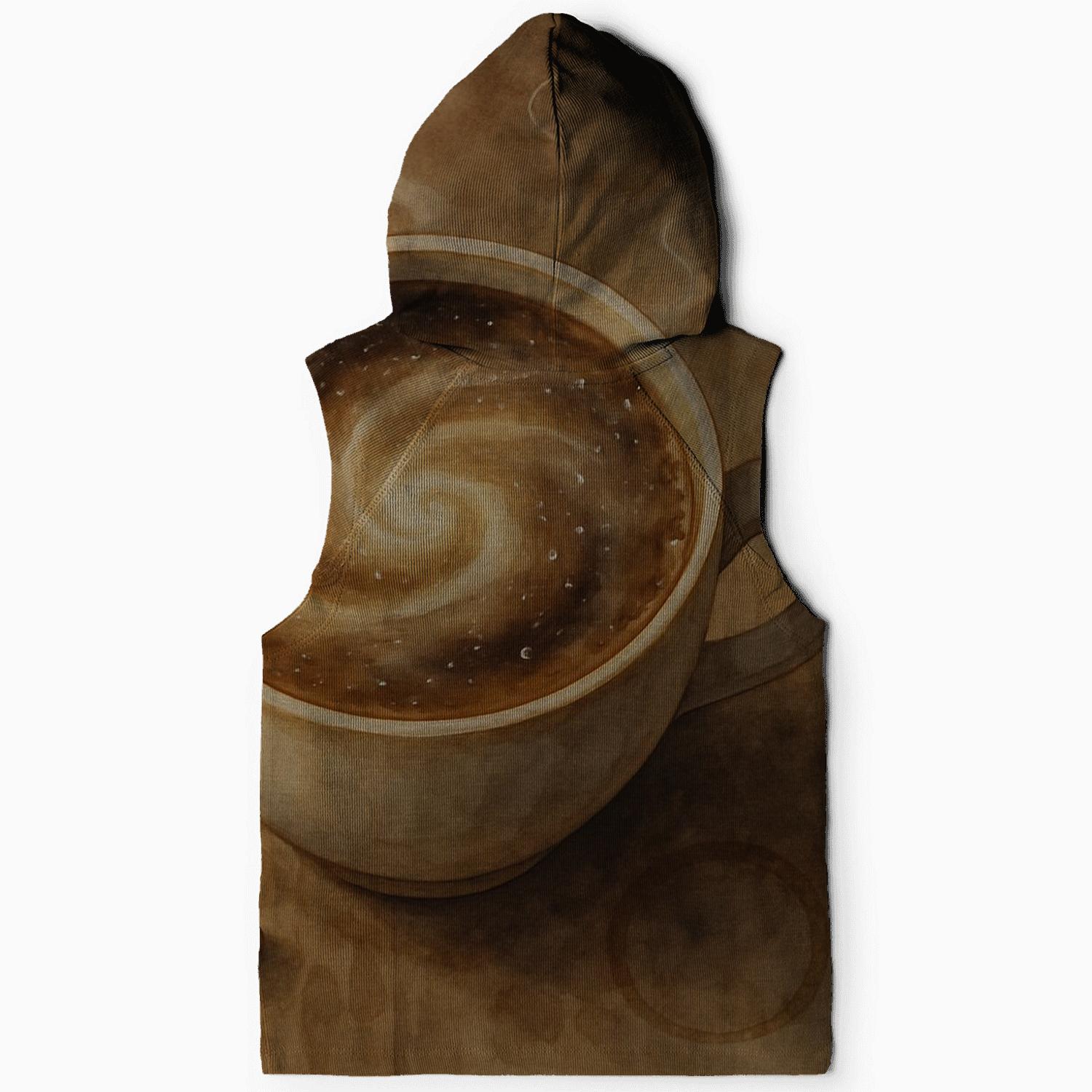 Latte Cosmos Swirl pullover hoodies