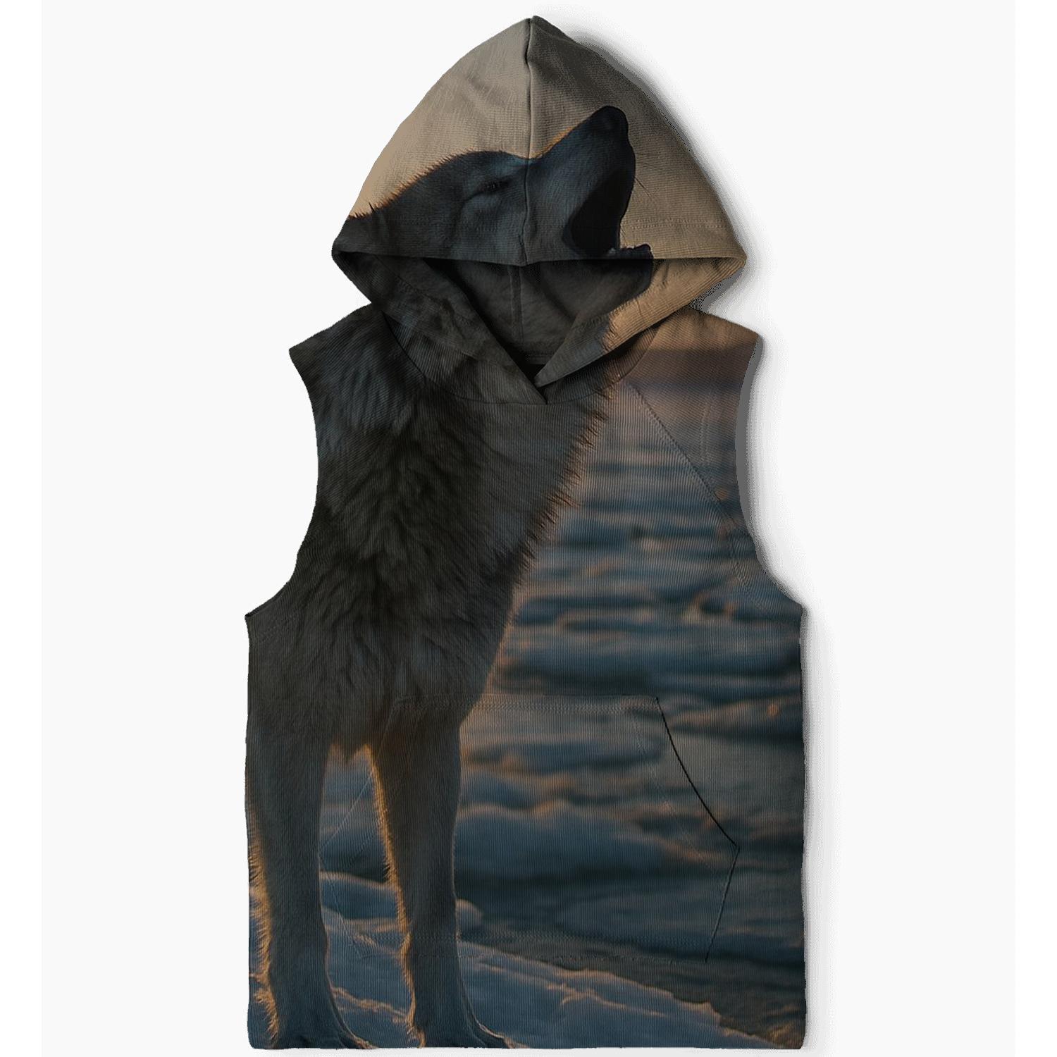 Howling Sentinel At Arctic Thaw printed hoodies