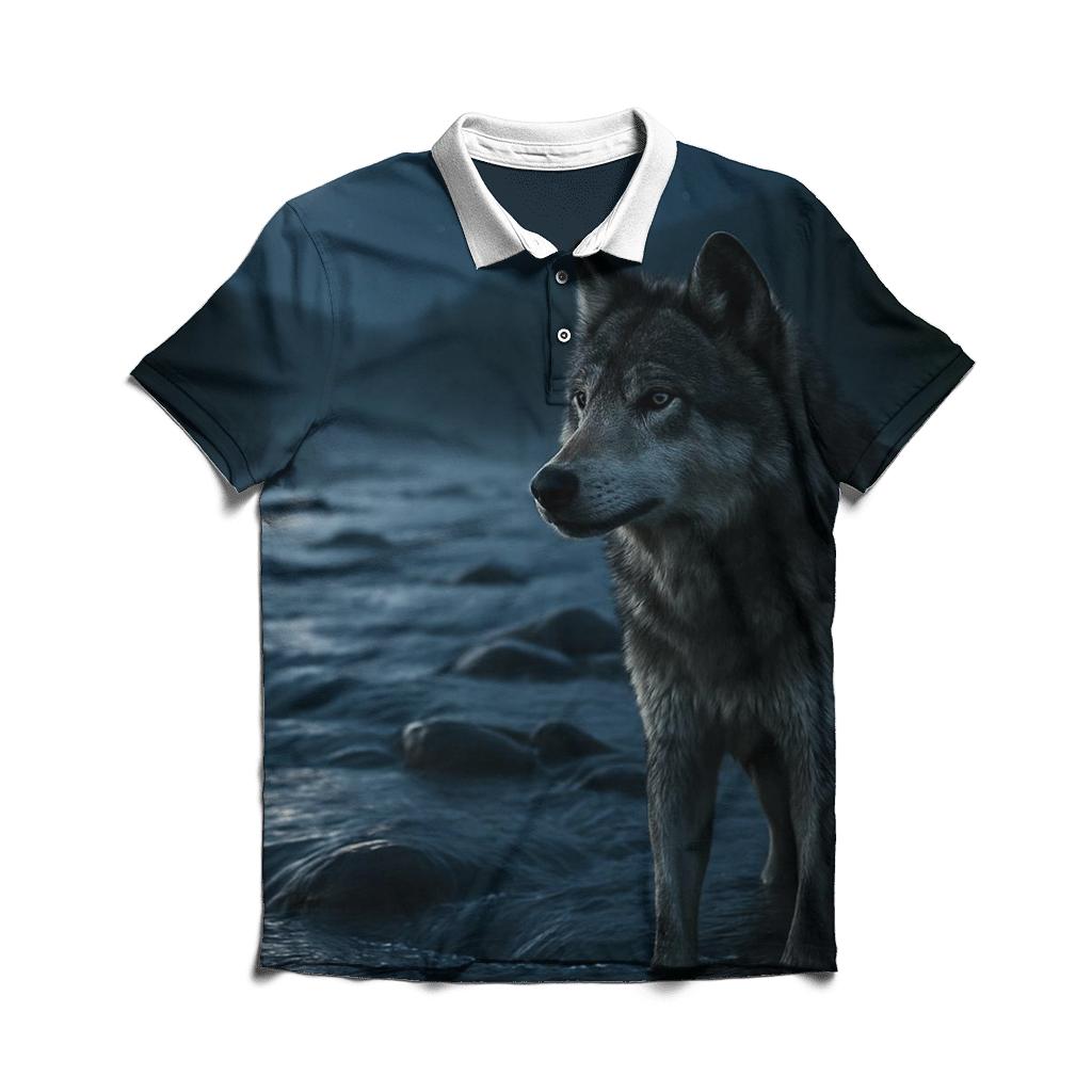 Midnight River Sentinel premium cotton polo shirts