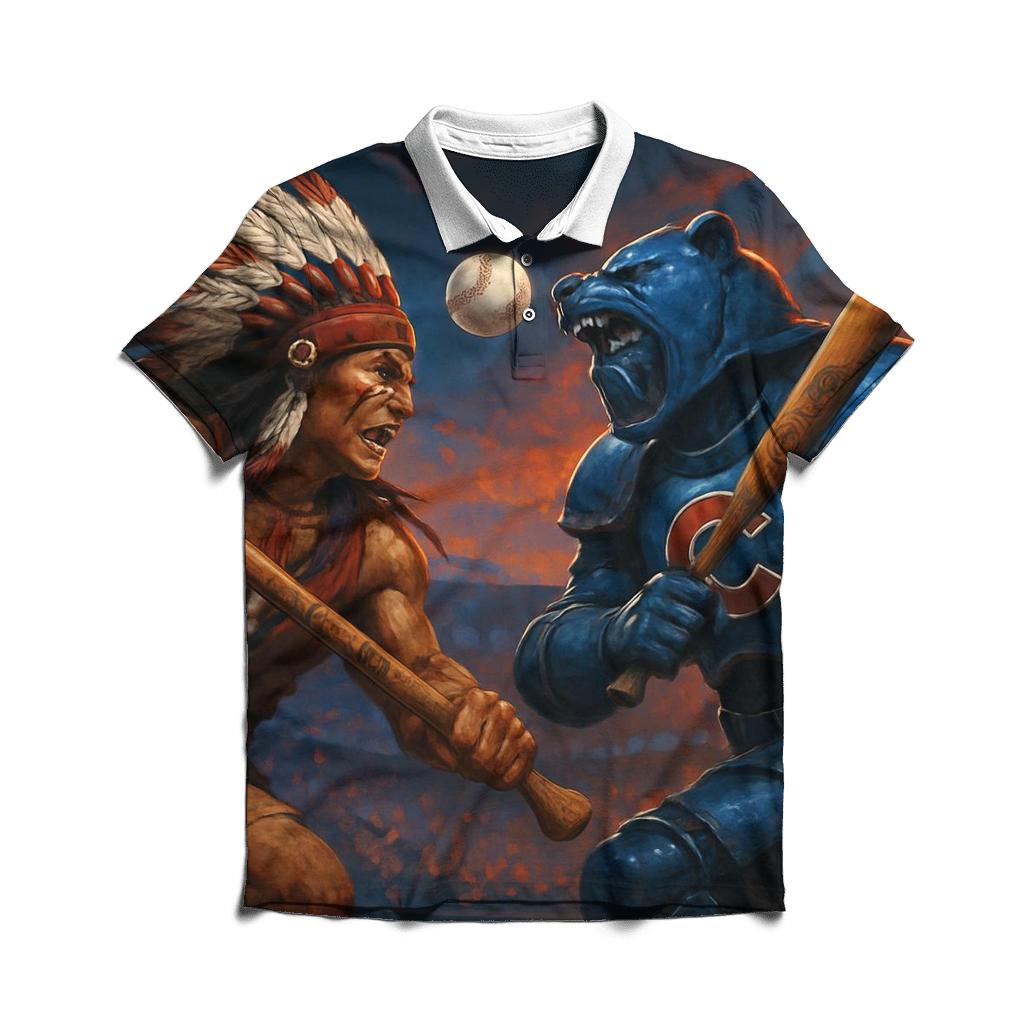 Duel At The Diamond custom polo shirts