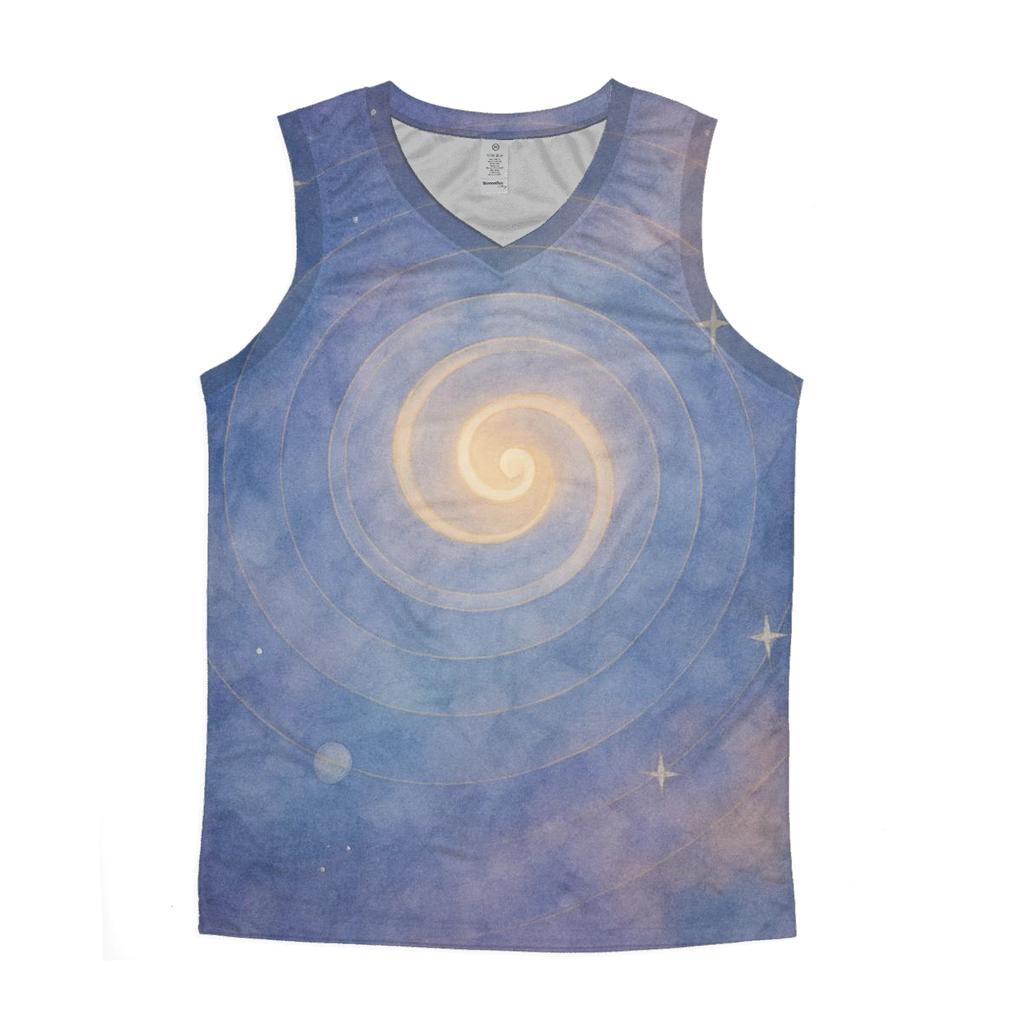 Listening Light Spiral custom tank tops
