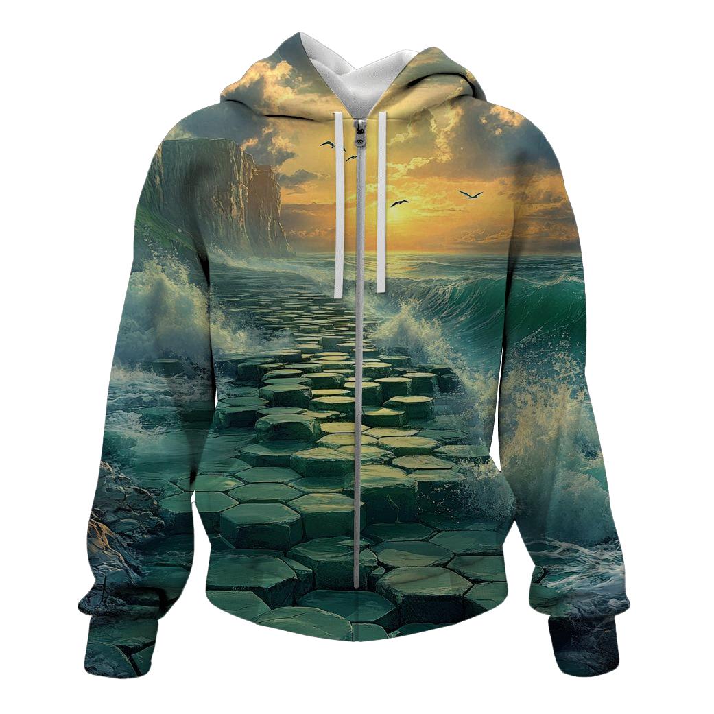 Giants Causeway - Northern Ireland graphic hoodies