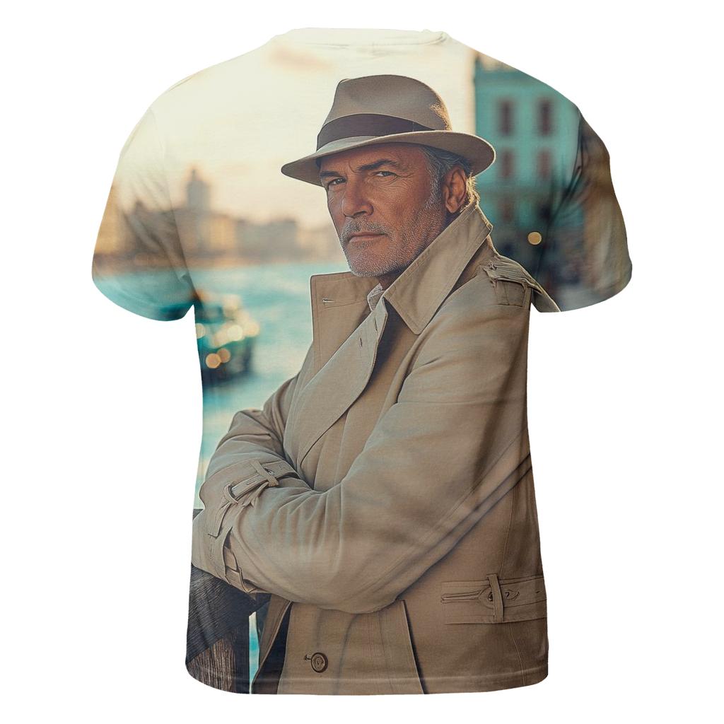 Graham Greene On Havana Quay vibrant all-over design tees