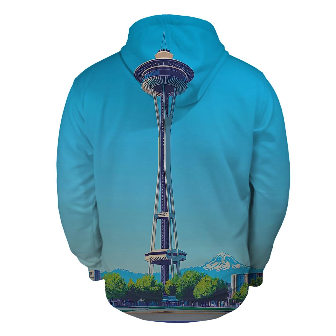 Space Needle Seattle hoodie styles