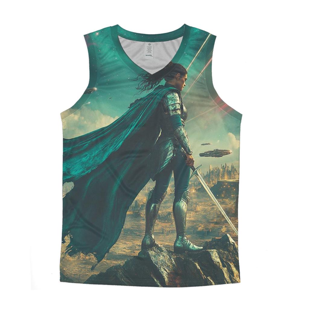 Tessa Thompson: Reckless Glory Of The Valkyries Crown designer workout tanks