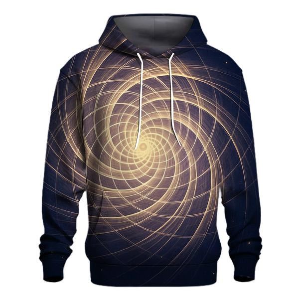 Luminescent Spiral Of Harmony lightweight hoodies