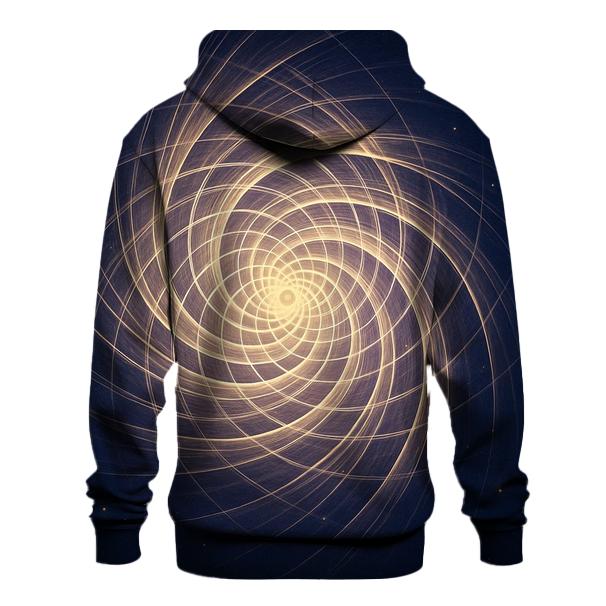 Luminescent Spiral Of Harmony lightweight hoodies