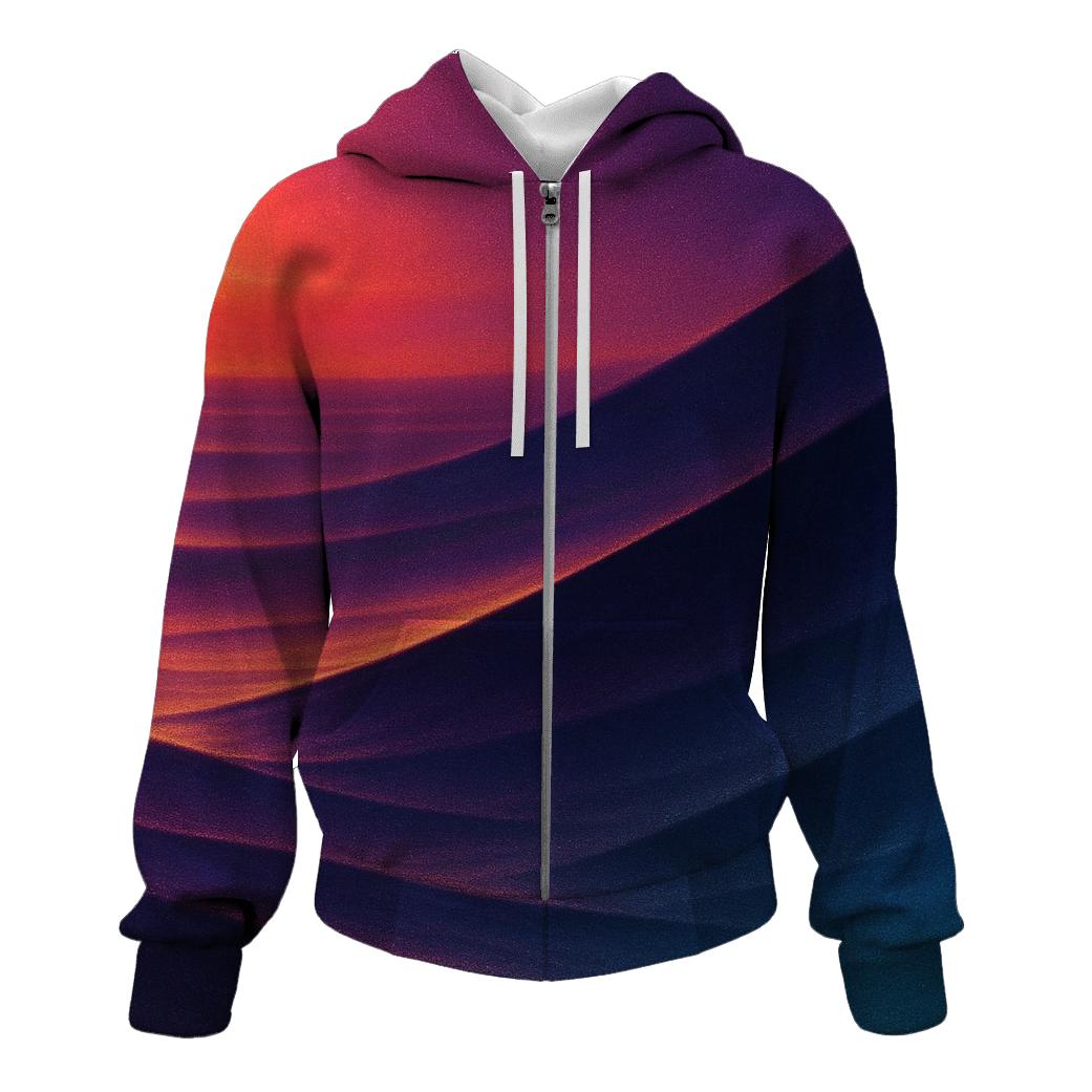 Molten Aurora Fold hoodies fashion