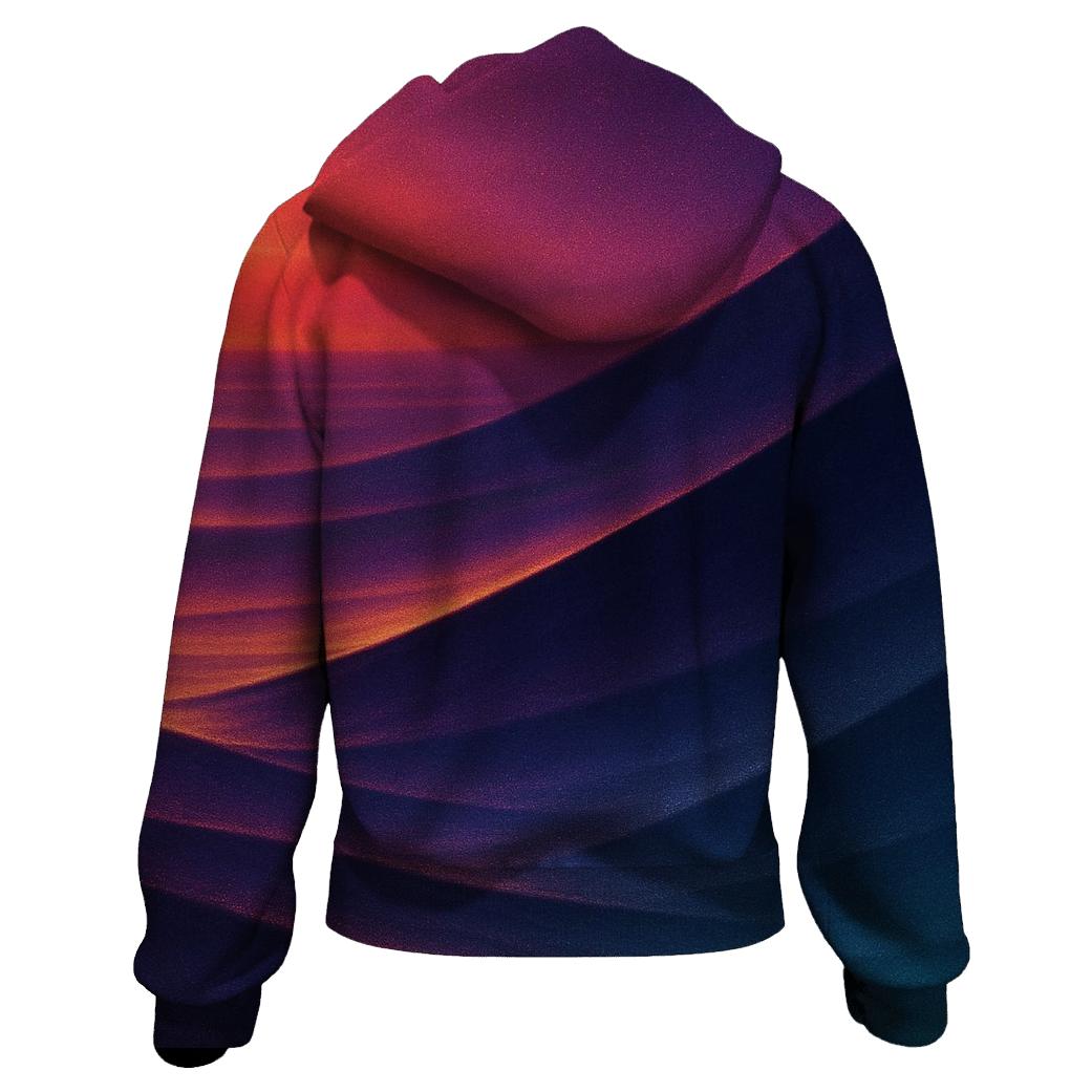 Molten Aurora Fold hoodies fashion