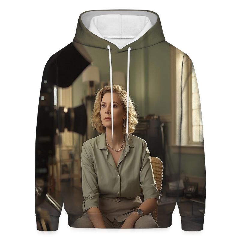 Polly Holliday Reflecting On Her Acting Journey In A Vintage Film Studio custom hoodies