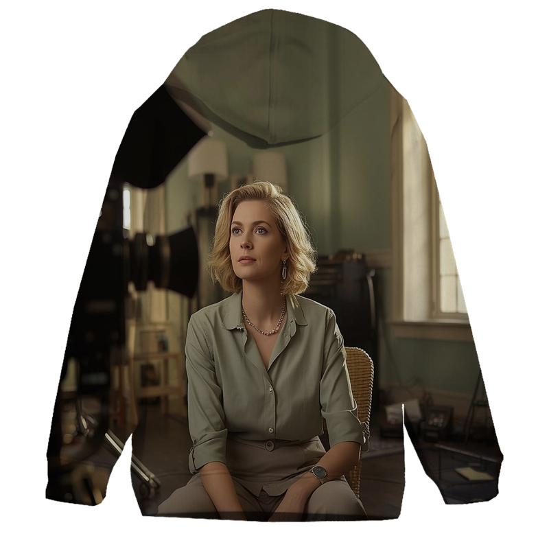 Polly Holliday Reflecting On Her Acting Journey In A Vintage Film Studio custom hoodies