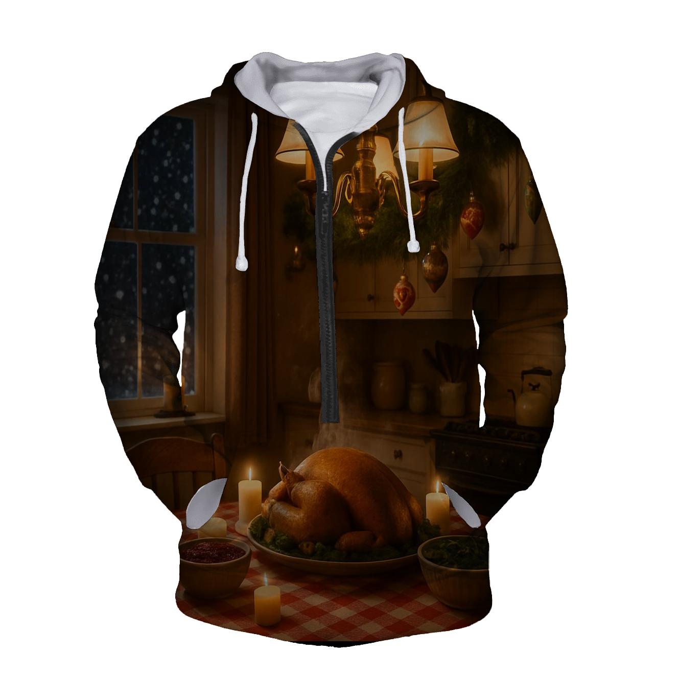 Whimsical Winter Feast hoodie designs